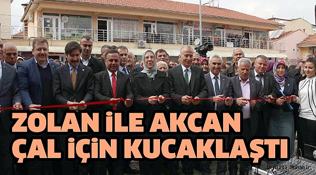 ÇAL'DA DÜĞÜN GİBİ AÇILIŞ