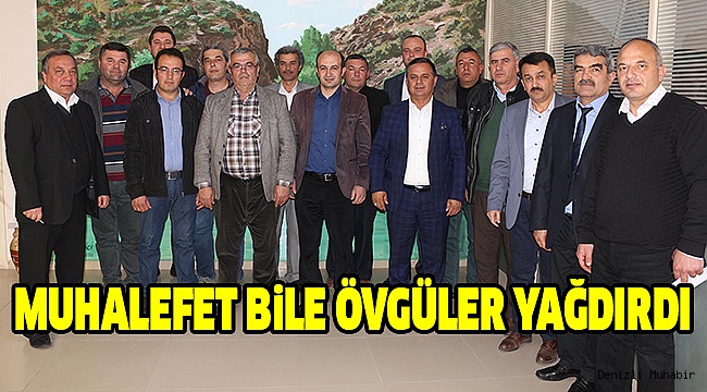 ÇAL’DA MECLİS ÜYELERİ SON TOPLANTISINI YAPTI