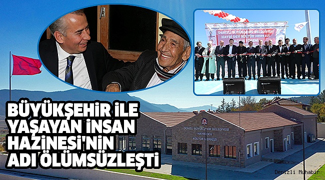 ÇAMELİ, HAYRİ DEV KÜLTÜR MERKEZİ'NE KAVUŞTU