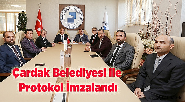 Çardak Belediyesi ile Protokol İmzalandı
