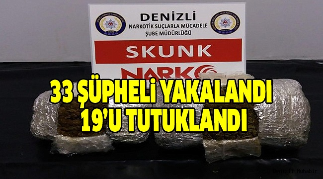 DENİZLİ EMNİYETİ’NDEN SKUNK AVI