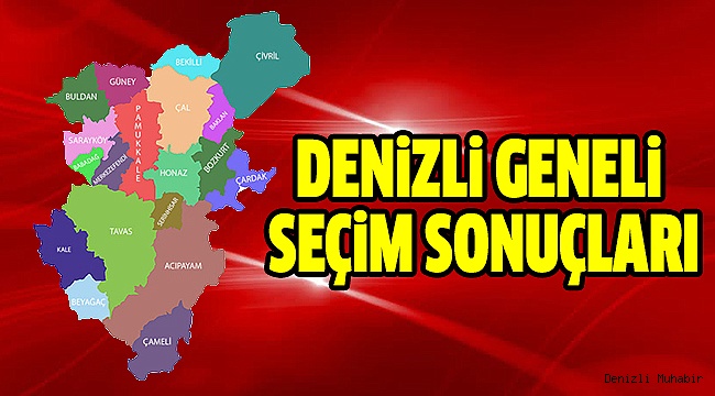 DENİZLİ SEÇİM SONUÇLARI NE DURUMDA?