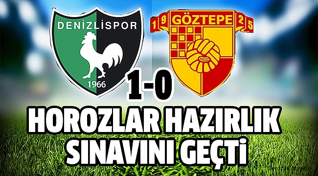 DENİZLİSPOR GÖZTEPE’Yi ELİ BOŞ GÖNDERDİ
