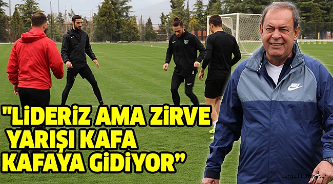 DENİZLİSPOR’UN KAYBETMEYE TAHAMMÜLÜ YOK