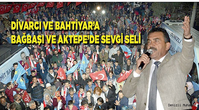 DİVARCI VE BAHTİYAR'A SEVGİ SELİ....
