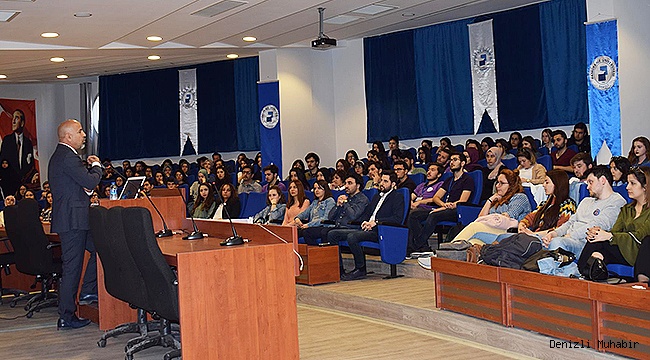 DOÇ. DR. İBRAHİM KEKLİK PAÜ’YE KONUK OLDU