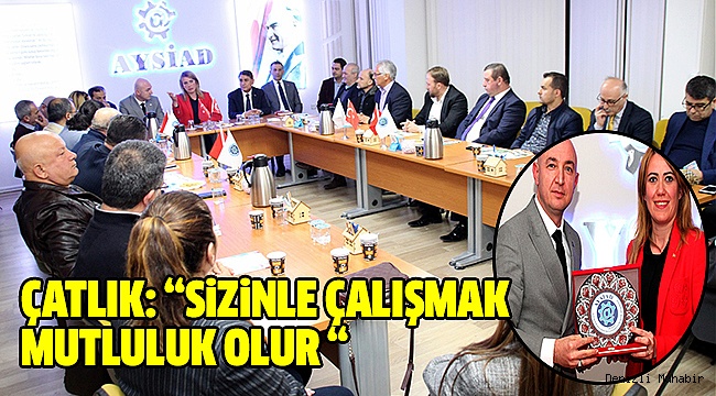 DOĞAN AYSİAD ÜYELERİ İLE BULUŞTU