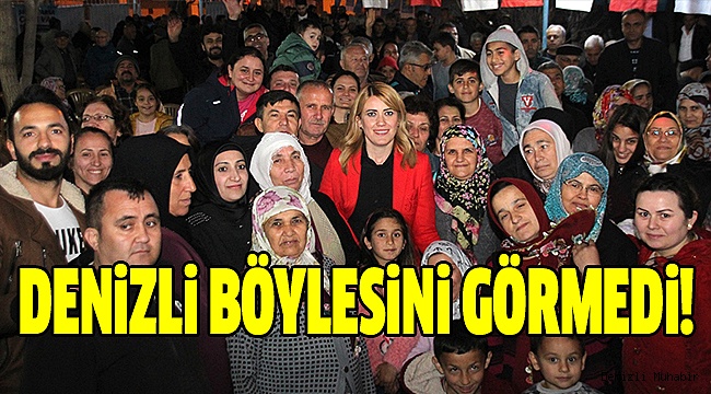 DOĞAN'DAN MİTİNG GİBİ TOPLANTI