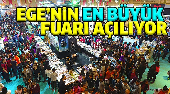 EGE’NİN KİTAP FUARI 3. KEZ AÇILIYOR