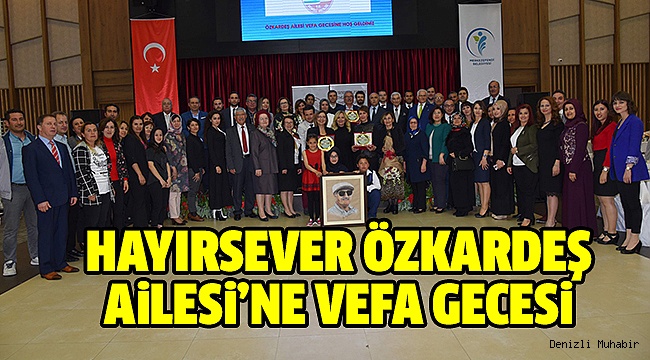 EĞİTiM AŞIĞI ÖZKARDEŞ AİLESİ’NİN GURUR GECESİ