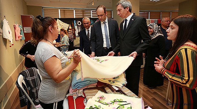 EL EMEĞİ PAZARI, PAÜ HASTANESİ&#039;NDE SERGİ AÇTI