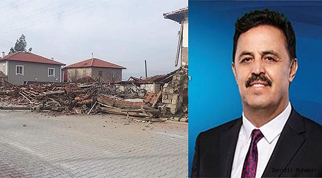 HAMDİ CİN’DEN, ACIPAYAM’A GEÇMİŞ OLSUN MESAJI