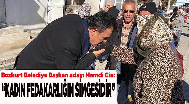 "KADIN FEKADARLIĞIN SİMGESİDİR"
