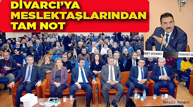 Meslektaşlarından tam not