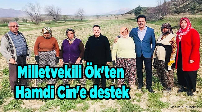 Milletvekili Ök'ten Hamdi Cin'e destek