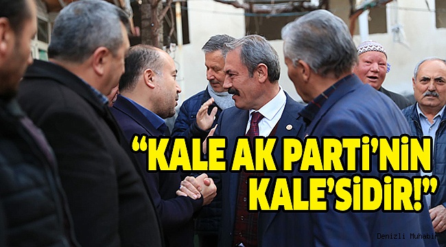 MİLLETVEKiLi TiN KALE’YE ÇIKARMA YAPTI