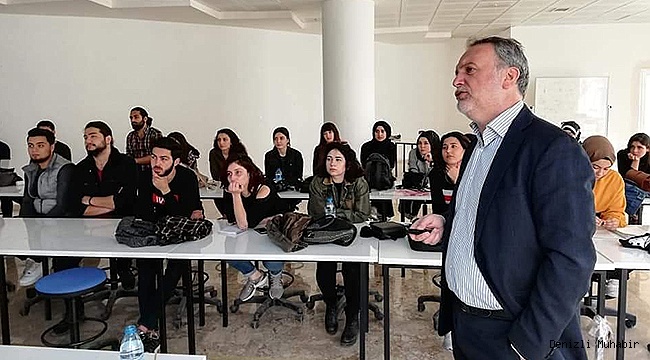 OKAN KONYALIOĞLU PAÜ’YE KONUK OLDU