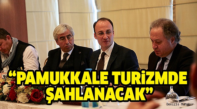 ÖRKİ TURİZMCİLERLE BİR ARAYA GELDİ