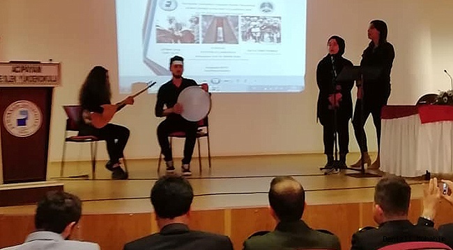 PAÜ ACIPAYAM MYO 18 MART ÇANAKKALE ŞEHİTLERİNİ ANDI