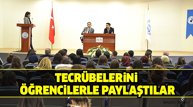 PAÜ’LÜ ÖĞRENCİLER BANKACILIK SEKTÖRÜ İLE BULUŞTU