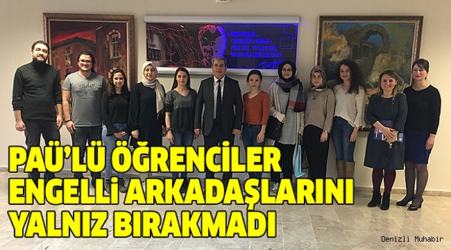 PAÜ’LÜ ÖĞRENCİLERDEN ÖRNEK DAVRANIŞ