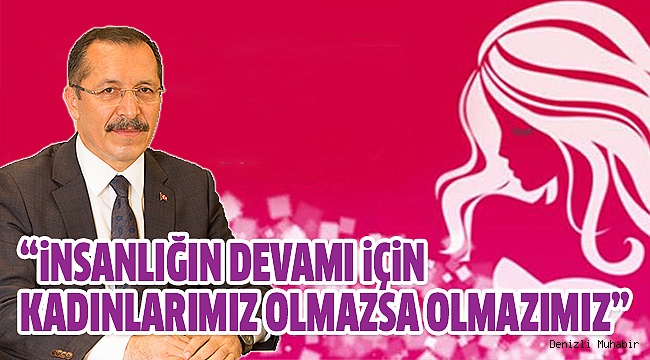 REKTÖR BAĞ’DAN 8 MART KADINLAR GÜNÜ MESAJI