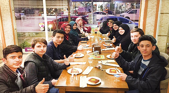 Saadetli gençler aralıksız çalışıyor
