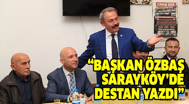 TİN’DEN ÖZBAŞ’A TAM DESTEK