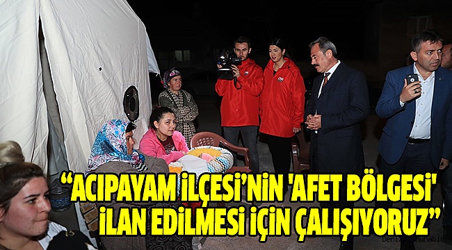 TİN: "DEPREMZEDELERİN YARALARI SARILIYOR"