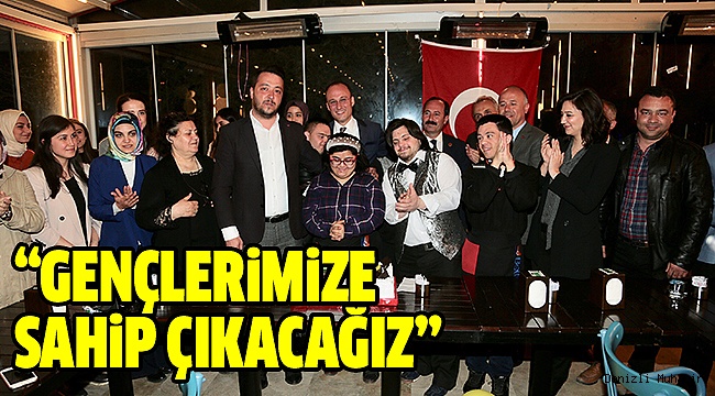 ÜLKÜCÜ GENÇLİKTEN ÖRKİ'YE TAM DESTEK