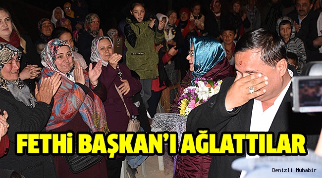 VATANDAŞLARIN İLGİSİ AKCAN’I DUYGULANDIRDI