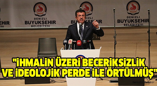 ZEYBEKCİ, KONGRE MERKEZİNİN AÇILIŞINDA KONUŞTU