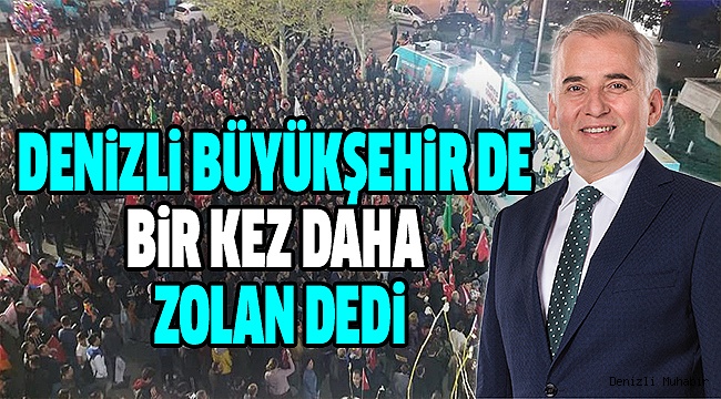 ZOLAN 5 YIL DAHA BAŞKAN