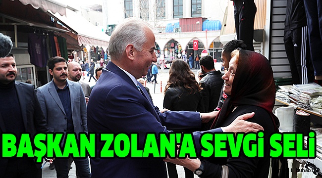 ZOLAN ESNAF VE VATANDAŞLARLA BULUŞTU