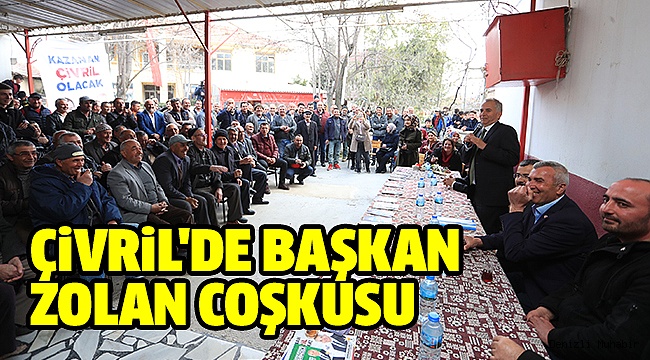 ZOLAN MANİ VE ÇİÇEKLERLE KARŞILANDI