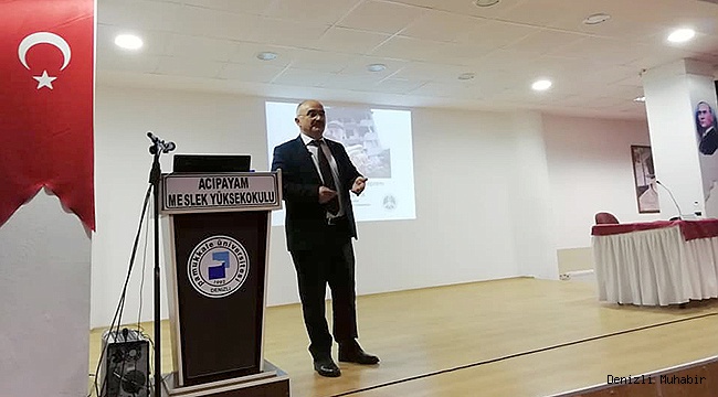 Acıpayam MYO'da Tüm Yönleriyle Deprem Masaya Yatırıldı