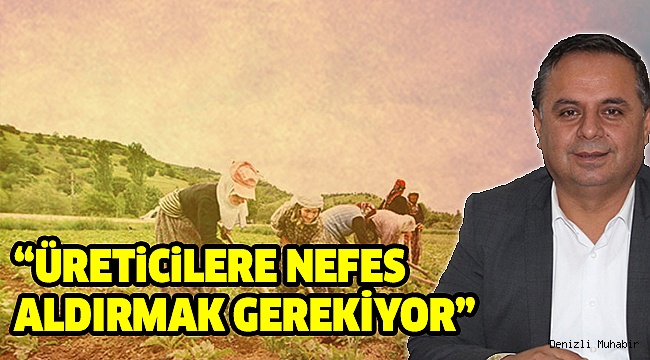 AKCAN, ÜRETİCİLER İÇİN DESTEK İSTEDİ