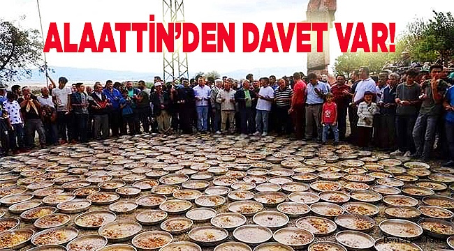 Alaattinden davet var