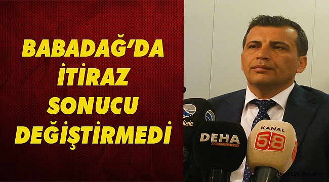 BABADAĞ'DA ATLI BAŞKAN