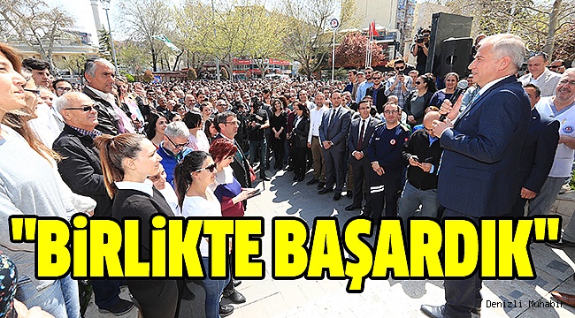 BAŞKAN ZOLAN'A KARŞILAMA SÜRPRİZİ