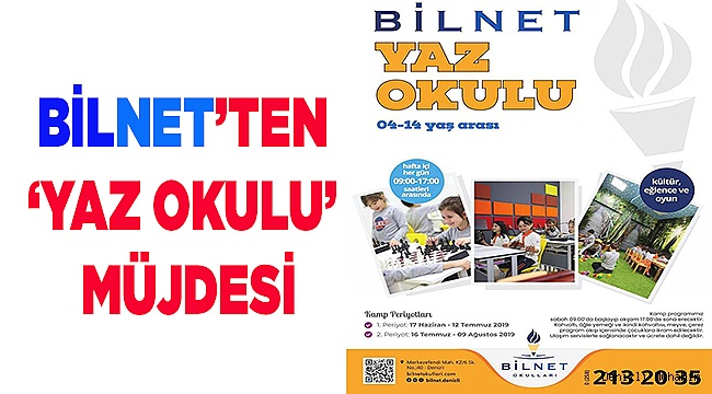 BİLNET'TE BU YAZ ÇOK RENKLİ GEÇECEK