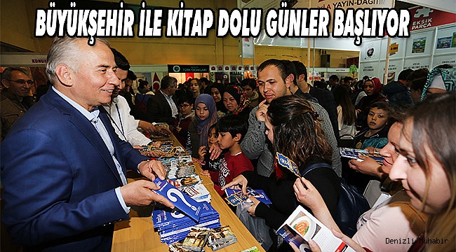 BÜYÜKŞEHİR İLE KİTAP DOLU GÜNLER BAŞLIYOR