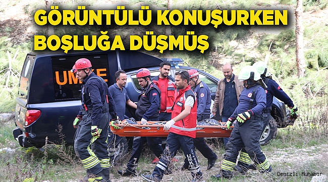 Cep Telefonu ile konuşuyormuş