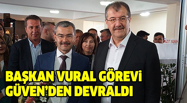 ÇİVRİL BELEDİYESİ'NDE DEVİR TESLİM YAPILDI