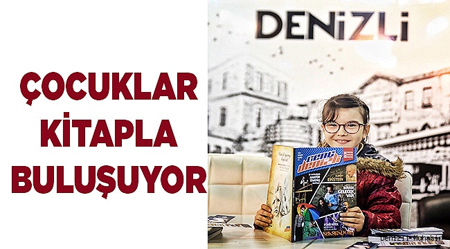 Çocuklar kitapla buluşuyor