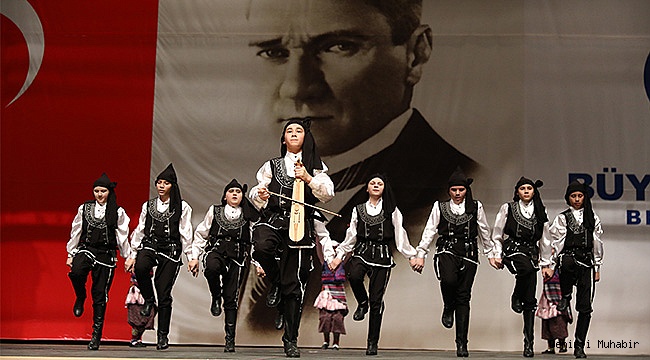 Çocuklardan muhteşem performans