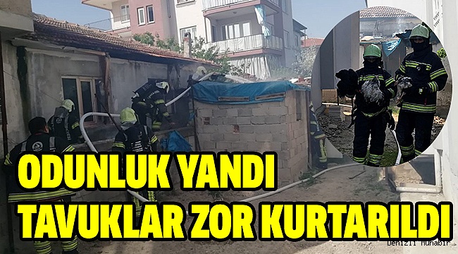 Cumhuriyet Mahallesi'nde Korkutan Yangın