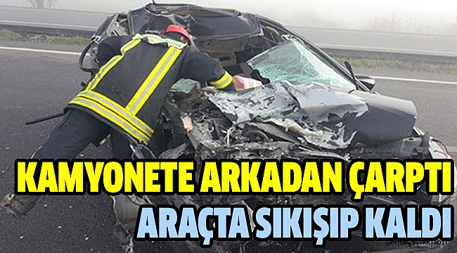 Denizli-Antalya Yolu’nda Korkutan Kaza