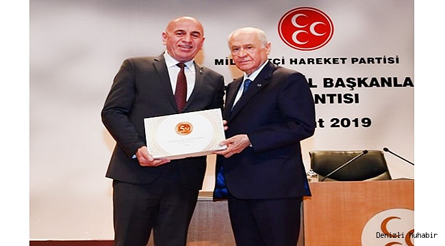 Denizli teşkilatına teşekkür