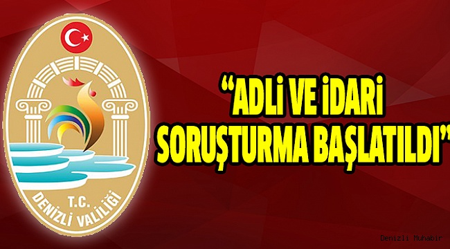 DENİZLİ VALİLİĞİ’NDEN ORTAOKULDA DARP OLAYINA AÇIKLAMA